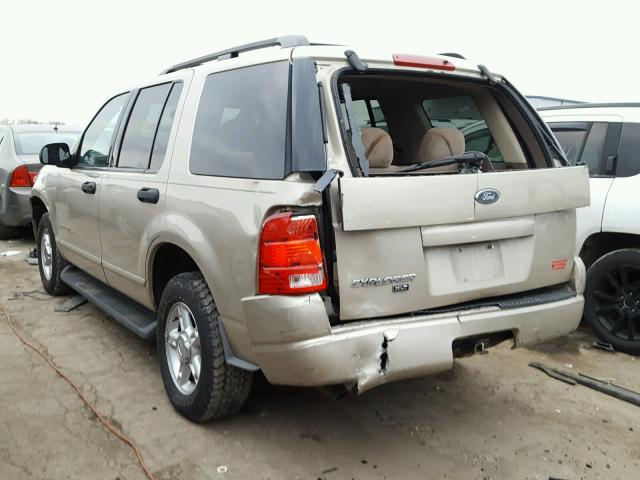 1FMZU73K44UB36921 - 2004 FORD EXPLORER X TAN photo 3