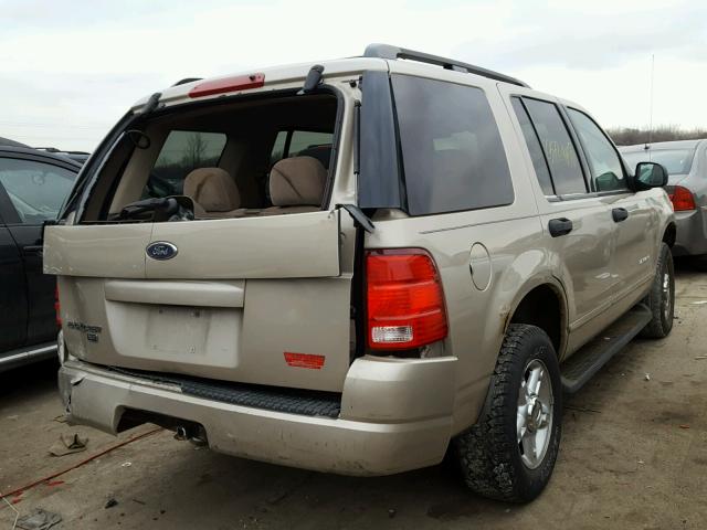 1FMZU73K44UB36921 - 2004 FORD EXPLORER X TAN photo 4