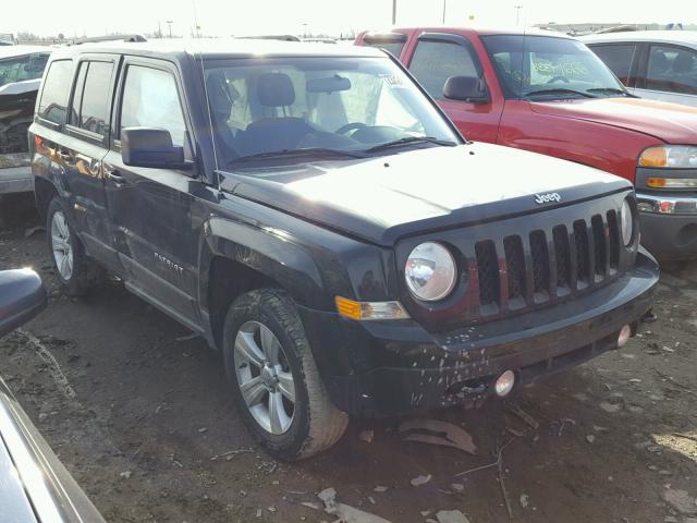 1C4NJRFB5ED687606 - 2014 JEEP PATRIOT LA BLACK photo 1