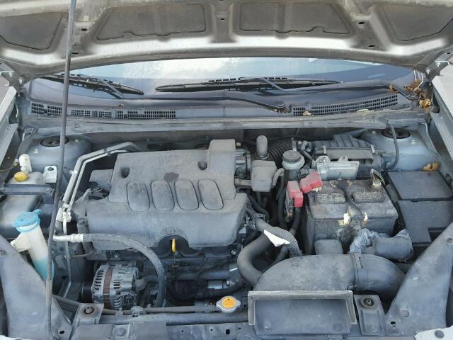 3N1AB6AP9AL704430 - 2010 NISSAN SENTRA 2.0 GRAY photo 7