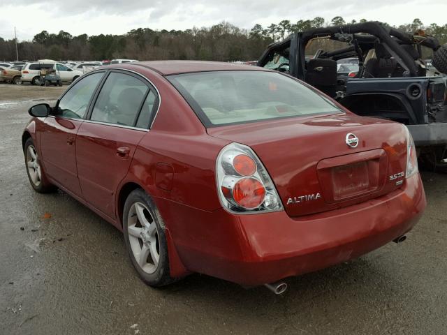 1N4BL11D16N451446 - 2006 NISSAN ALTIMA SE RED photo 3