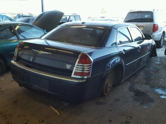 2C3KA63H96H428829 - 2006 CHRYSLER 300C BLUE photo 4