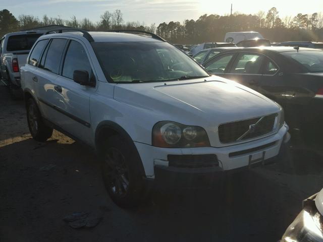 YV1CZ91H641081480 - 2004 VOLVO XC90 T6 WHITE photo 1