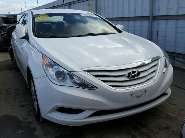 5NPEB4AC7DH804997 - 2013 HYUNDAI SONATA GLS WHITE photo 1