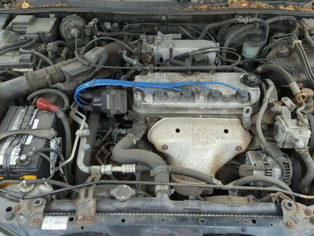 1HGCD7259VA035884 - 1997 HONDA ACCORD EX GREEN photo 7