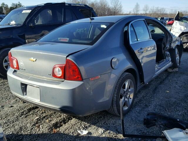 1G1ZH57B49F168716 - 2009 CHEVROLET MALIBU 1LT BLUE photo 4