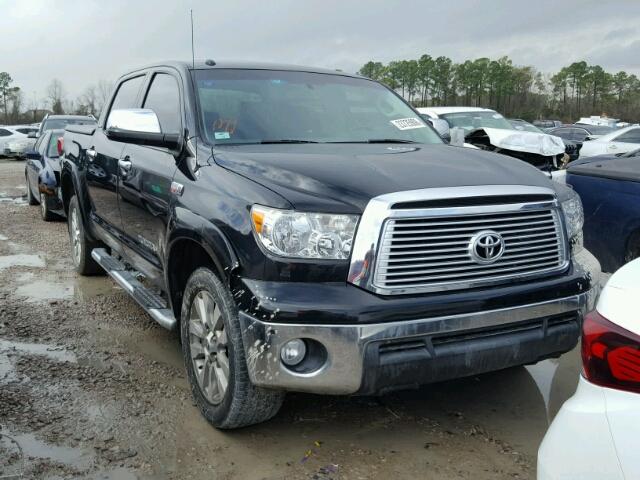 5TFFY5F16DX137490 - 2013 TOYOTA TUNDRA CRE BLACK photo 1