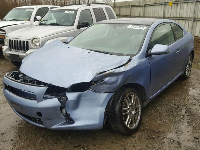 JTKDE3B7XA0309130 - 2010 TOYOTA SCION TC BLUE photo 2