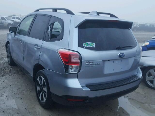 JF2SJAGC0HH552172 - 2017 SUBARU FORESTER 2 GRAY photo 3