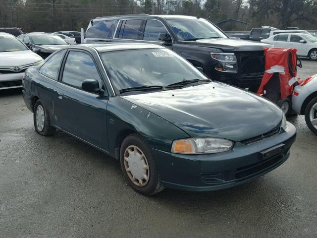 JA3AY31C7YU003049 - 2000 MITSUBISHI MIRAGE LS GREEN photo 1