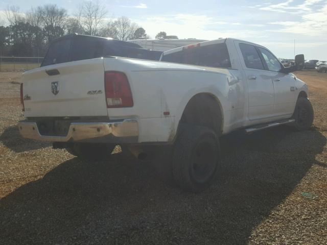 3D73Y4CL7BG511471 - 2011 DODGE RAM 3500 WHITE photo 4