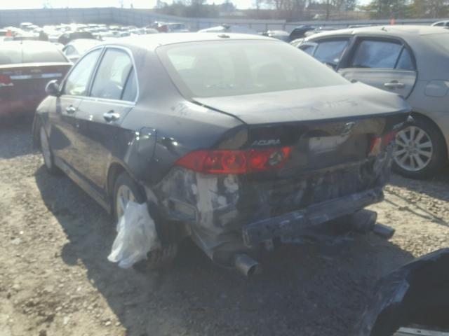 JH4CL96806C006957 - 2006 ACURA TSX BLACK photo 3