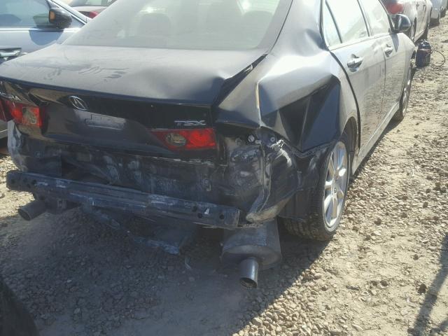 JH4CL96806C006957 - 2006 ACURA TSX BLACK photo 9