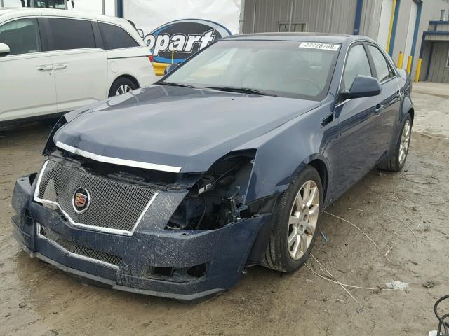 1G6DT57V190134782 - 2009 CADILLAC CTS HI FEA BLUE photo 2