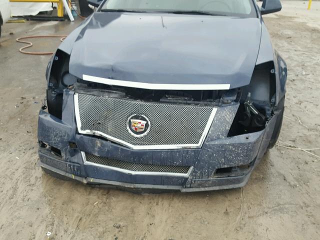 1G6DT57V190134782 - 2009 CADILLAC CTS HI FEA BLUE photo 9