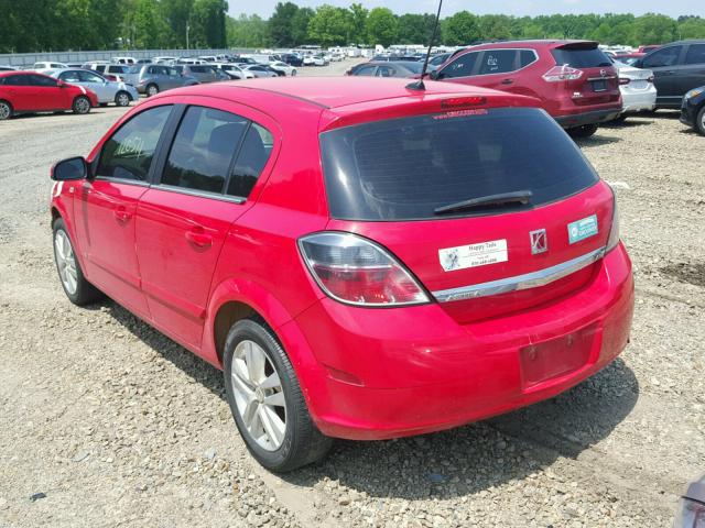 W08AT671885122836 - 2008 SATURN ASTRA XR RED photo 3