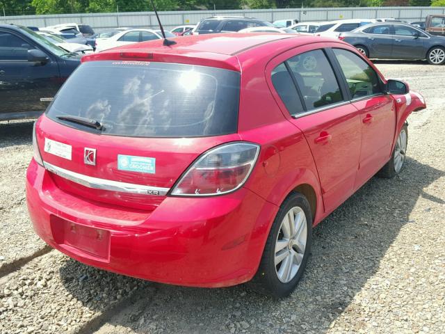 W08AT671885122836 - 2008 SATURN ASTRA XR RED photo 4