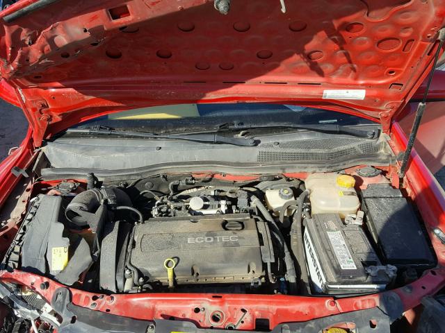 W08AT671885122836 - 2008 SATURN ASTRA XR RED photo 7