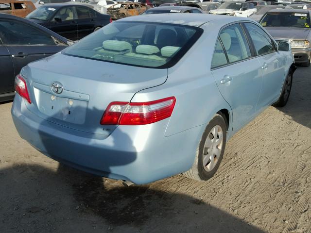 4T4BE46K18R026610 - 2008 TOYOTA CAMRY CE BLUE photo 4