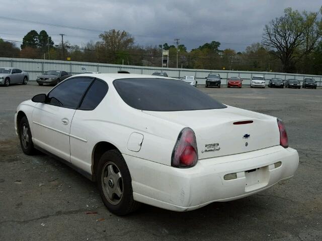 2G1WW12E249254062 - 2004 CHEVROLET MONTE CARL 白色 照片 3
