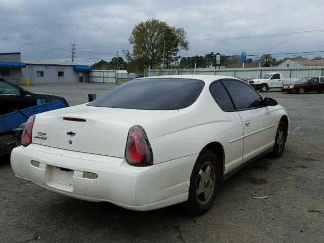2G1WW12E249254062 - 2004 CHEVROLET MONTE CARL 白色 照片 4