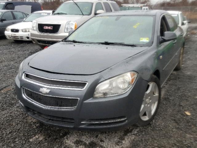 1G1ZJ57788F162660 - 2008 CHEVROLET MALIBU 2LT GRAY photo 2