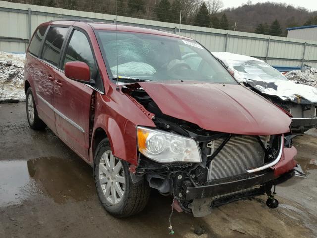 2C4RC1BG2ER294500 - 2014 CHRYSLER TOWN & COU MAROON photo 1