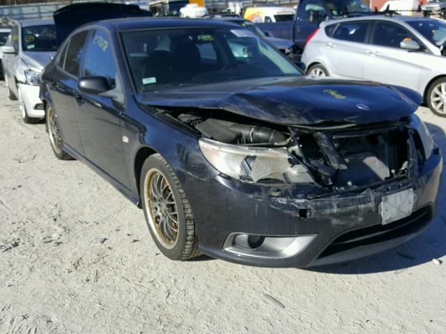 YS3FM47R581151599 - 2008 SAAB 9-3 TURBOX BLACK photo 1