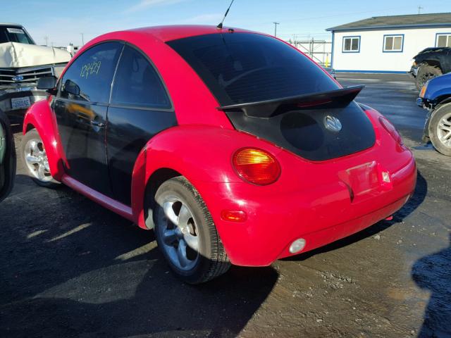 3VWBB61C8WM004587 - 1998 VOLKSWAGEN NEW BEETLE 双色 照片 3