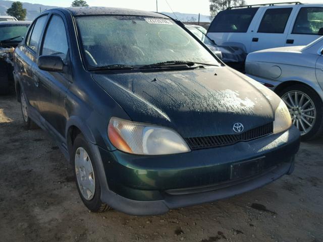 JTDBT1234Y0016100 - 2000 TOYOTA ECHO GREEN photo 1