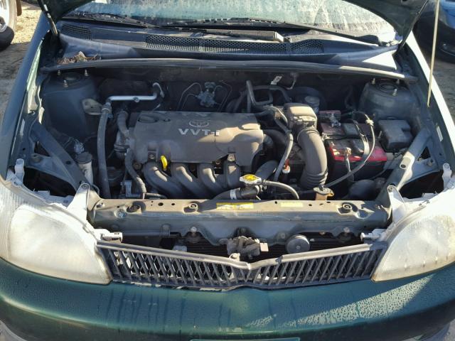 JTDBT1234Y0016100 - 2000 TOYOTA ECHO GREEN photo 7