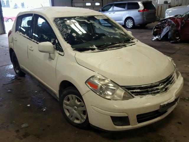 3N1BC1CP5AL363660 - 2010 NISSAN VERSA S WHITE photo 1