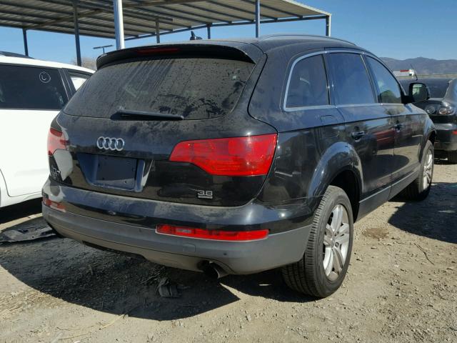 WA1BY74L58D043343 - 2008 AUDI Q7 3.6 QUA BLACK photo 4