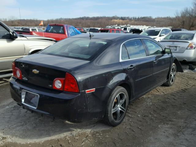 1G1ZG57BX94223667 - 2009 CHEVROLET MALIBU LS შავი ფოტო 4