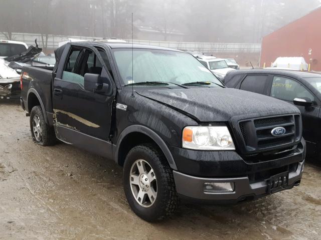 1FTPX145X5FB40969 - 2005 FORD F150 BLACK photo 1