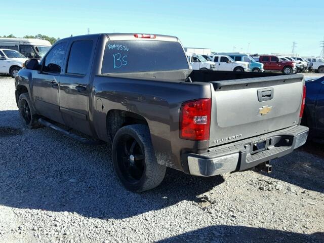 2GCEC13C981117004 - 2008 CHEVROLET SILVERADO GRAY photo 3