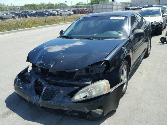 2G2WS542341303978 - 2004 PONTIAC GRAND PRIX BLACK photo 2