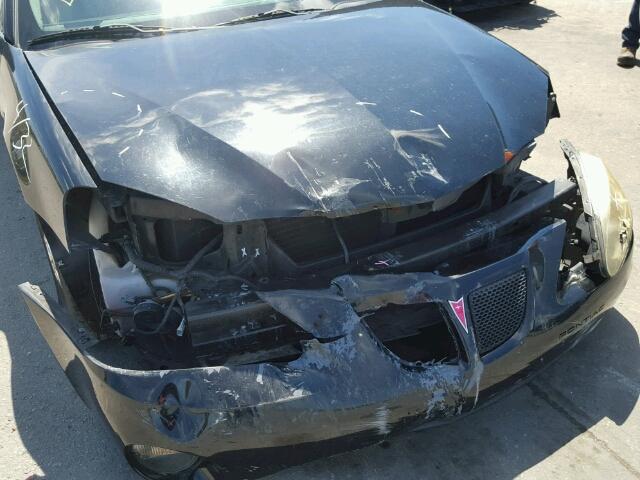 2G2WS542341303978 - 2004 PONTIAC GRAND PRIX BLACK photo 9