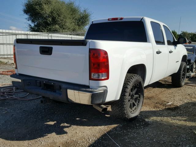 2GTEC13J871518184 - 2007 GMC NEW SIERRA WHITE photo 4