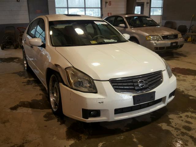 1N4BA41E77C828777 - 2007 NISSAN MAXIMA SE WHITE photo 1