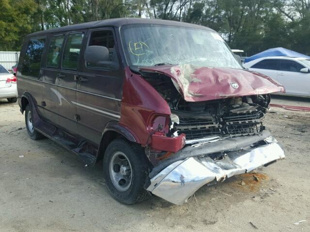 2B6HB11Y0XK541070 - 1999 DODGE RAM VAN B1 RED photo 1