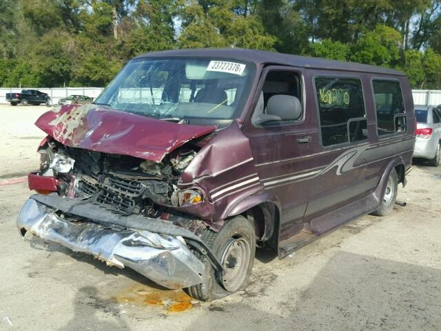 2B6HB11Y0XK541070 - 1999 DODGE RAM VAN B1 RED photo 2