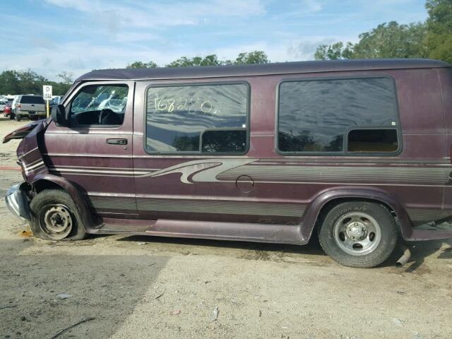 2B6HB11Y0XK541070 - 1999 DODGE RAM VAN B1 RED photo 9