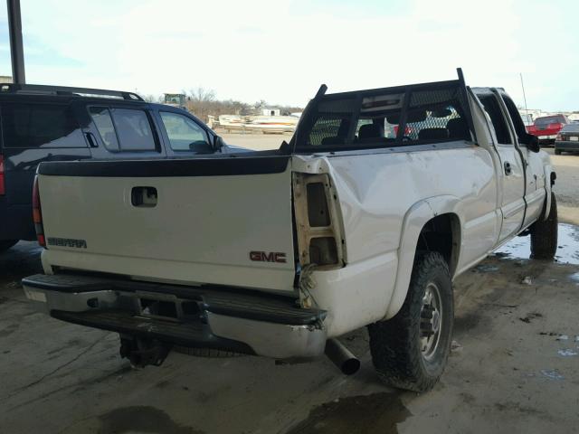 1GTHK231X3F236685 - 2003 GMC SIERRA K25 WHITE photo 4