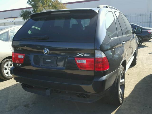 5UXFB53536LV23298 - 2006 BMW X5 4.4I BLACK photo 4