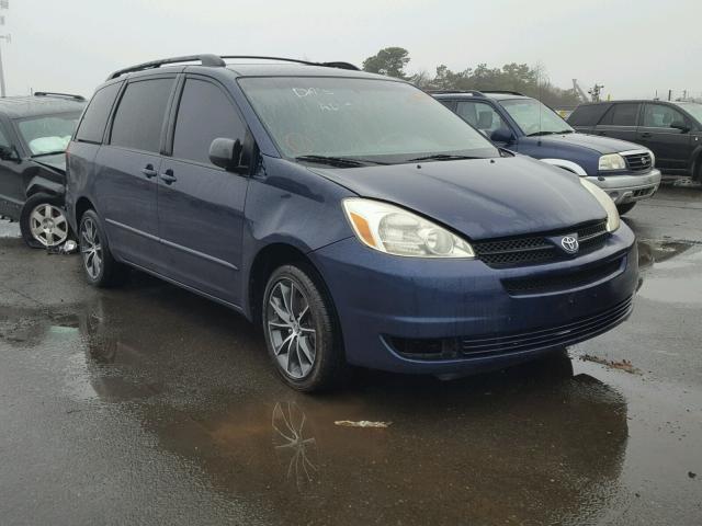 5TDZA23C05S344051 - 2005 TOYOTA SIENNA CE BLUE photo 1