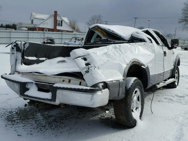 1FTRX14W37FA37977 - 2007 FORD F150 WHITE photo 4