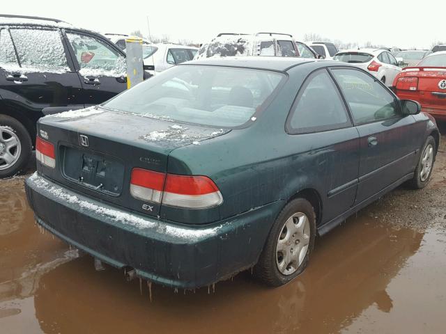 1HGEJ8240YL097598 - 2000 HONDA CIVIC EX GREEN photo 4