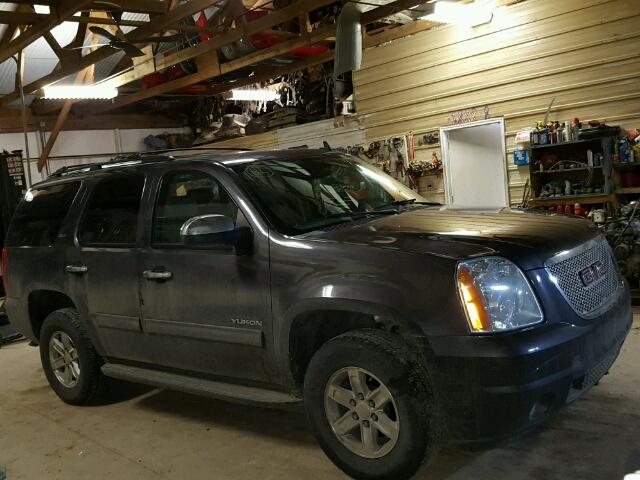 1GKUKCE02AR215984 - 2010 GMC YUKON SLT GRAY photo 1