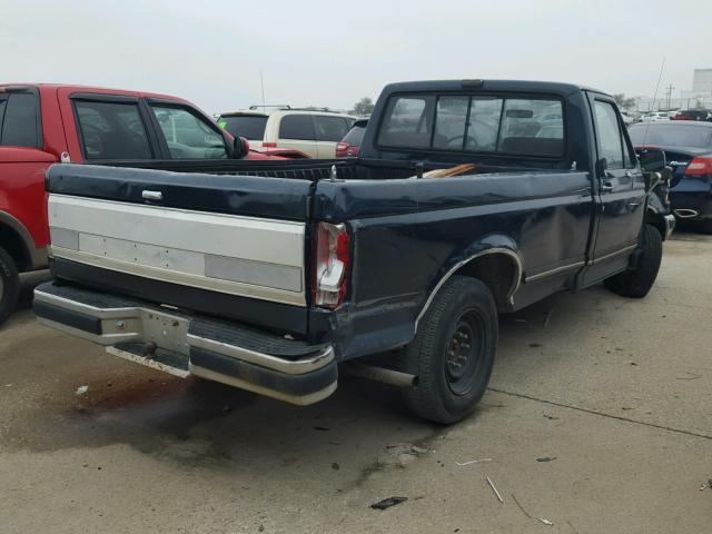 1FTEF25N4KNB58996 - 1989 FORD F250 BLUE photo 4